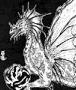 Black and White Dragon