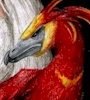 Dumbledore and Fawkes