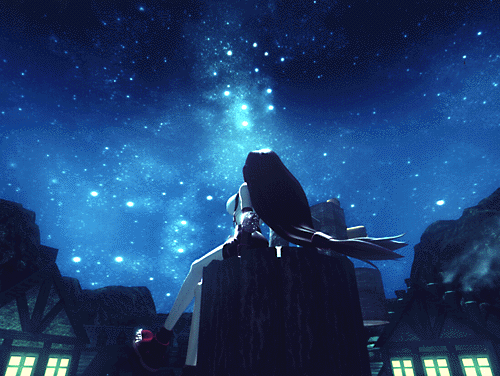 Tifa Looking At Stars